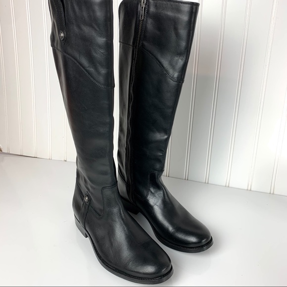 Frye Melissa Inside Zip Tall Boots Women 6 - Picture 3 of 8